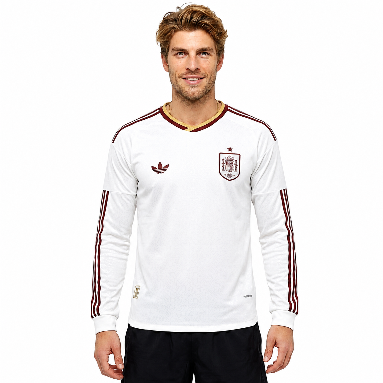 Camisa Manga Longa Espanha 2026/27 Masculina