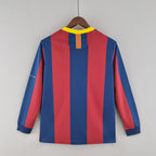 Camisa Manga Longa Retrô Barcelona I 2010 Masculina
