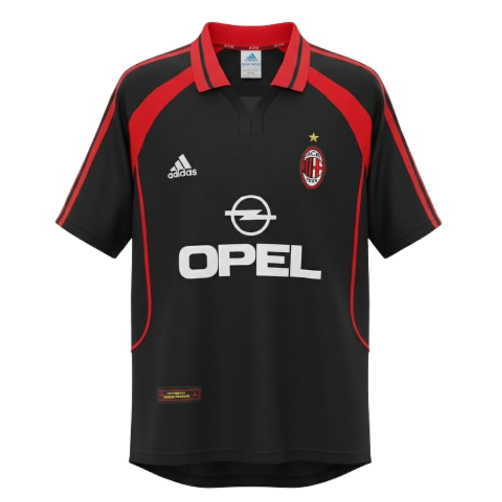 Camisa Retrô Milan III 2000 Masculina