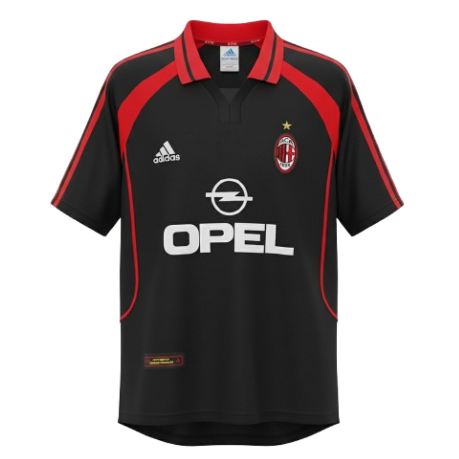 Camisa Retrô Milan III 2000 Masculina