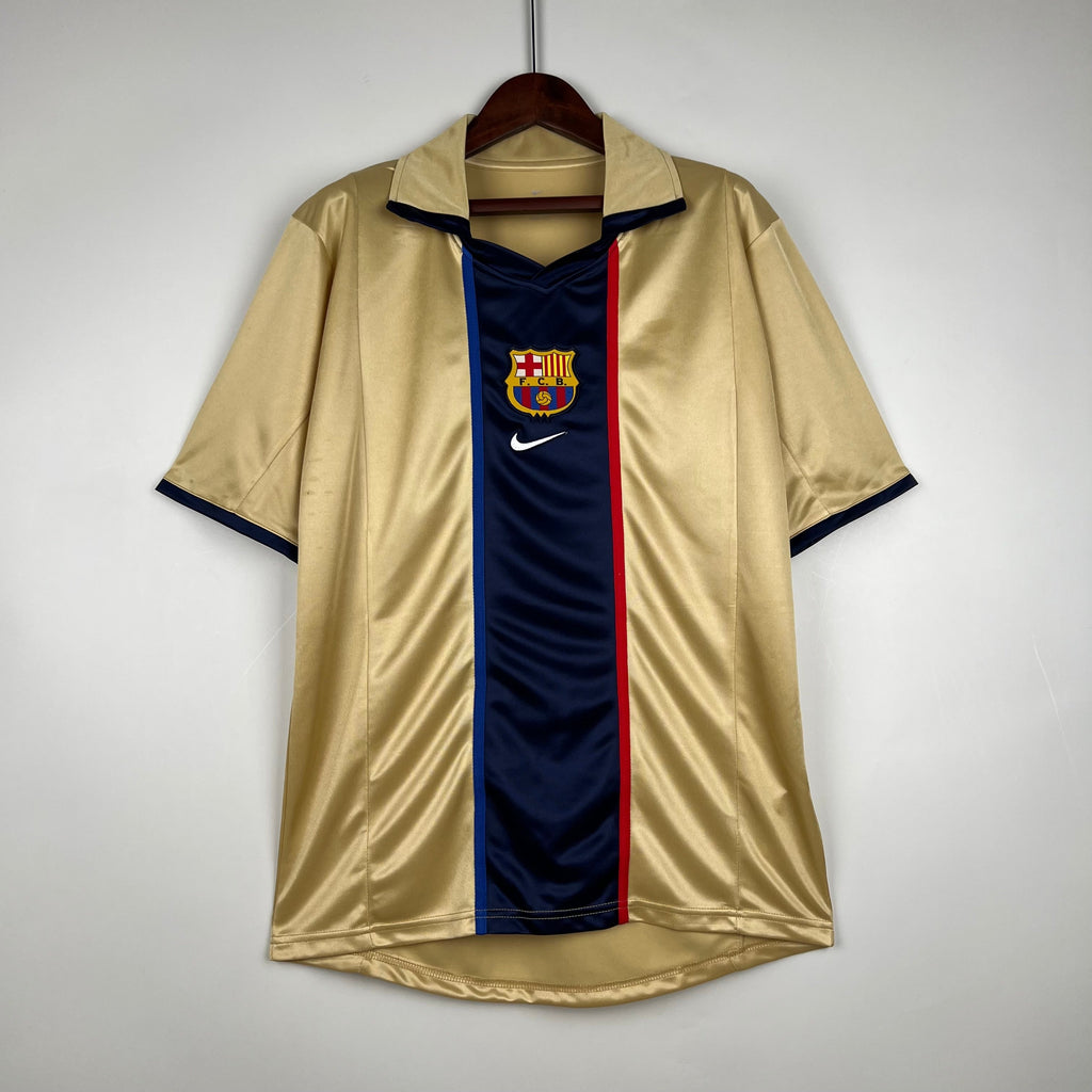 Camisa Retrô Barcelona II 2002/03 Masculina