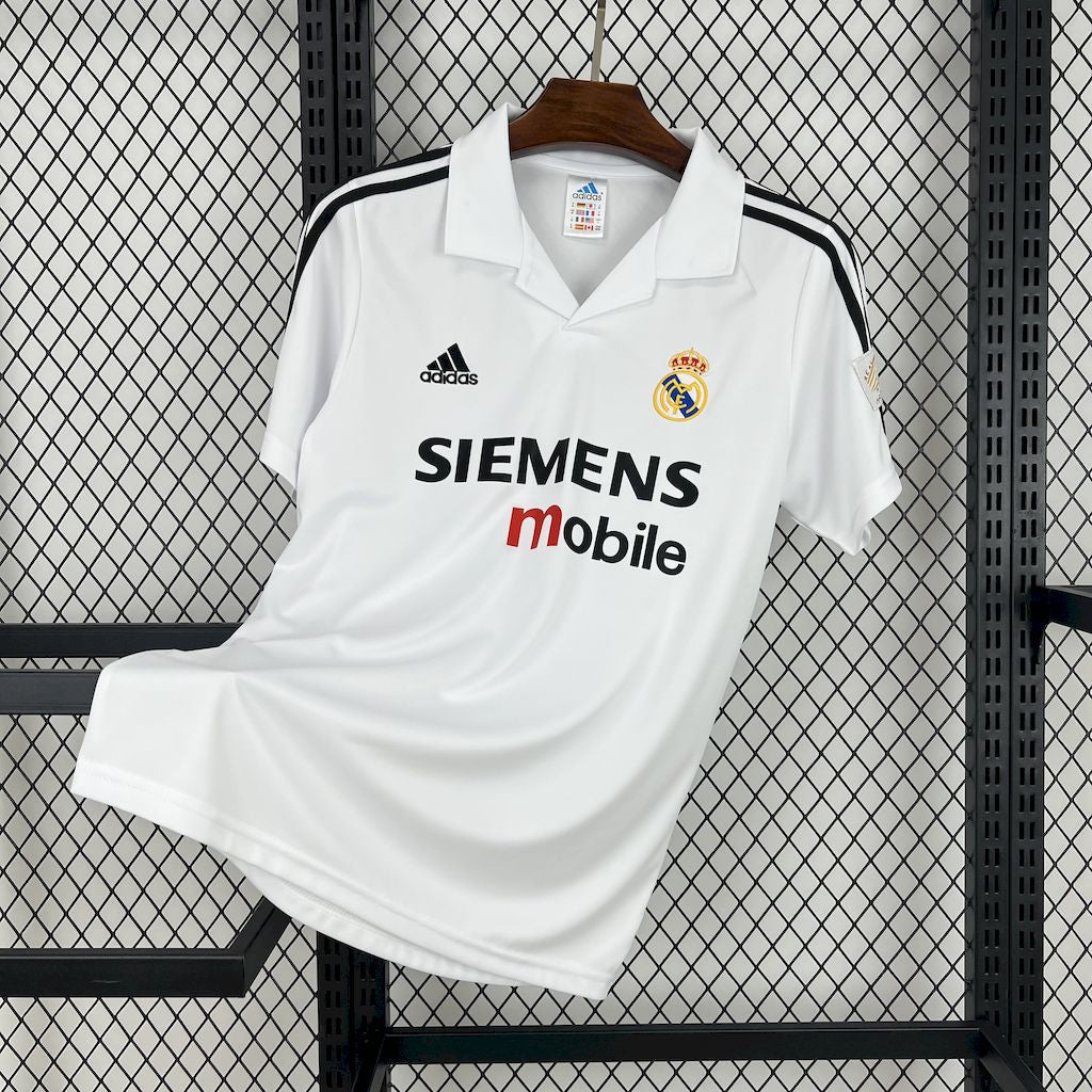 Camisa Retrô Real Madrid I 2002/03 Masculina