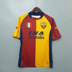 Camisa Retrô Roma 2001 I 2001 Masculina
