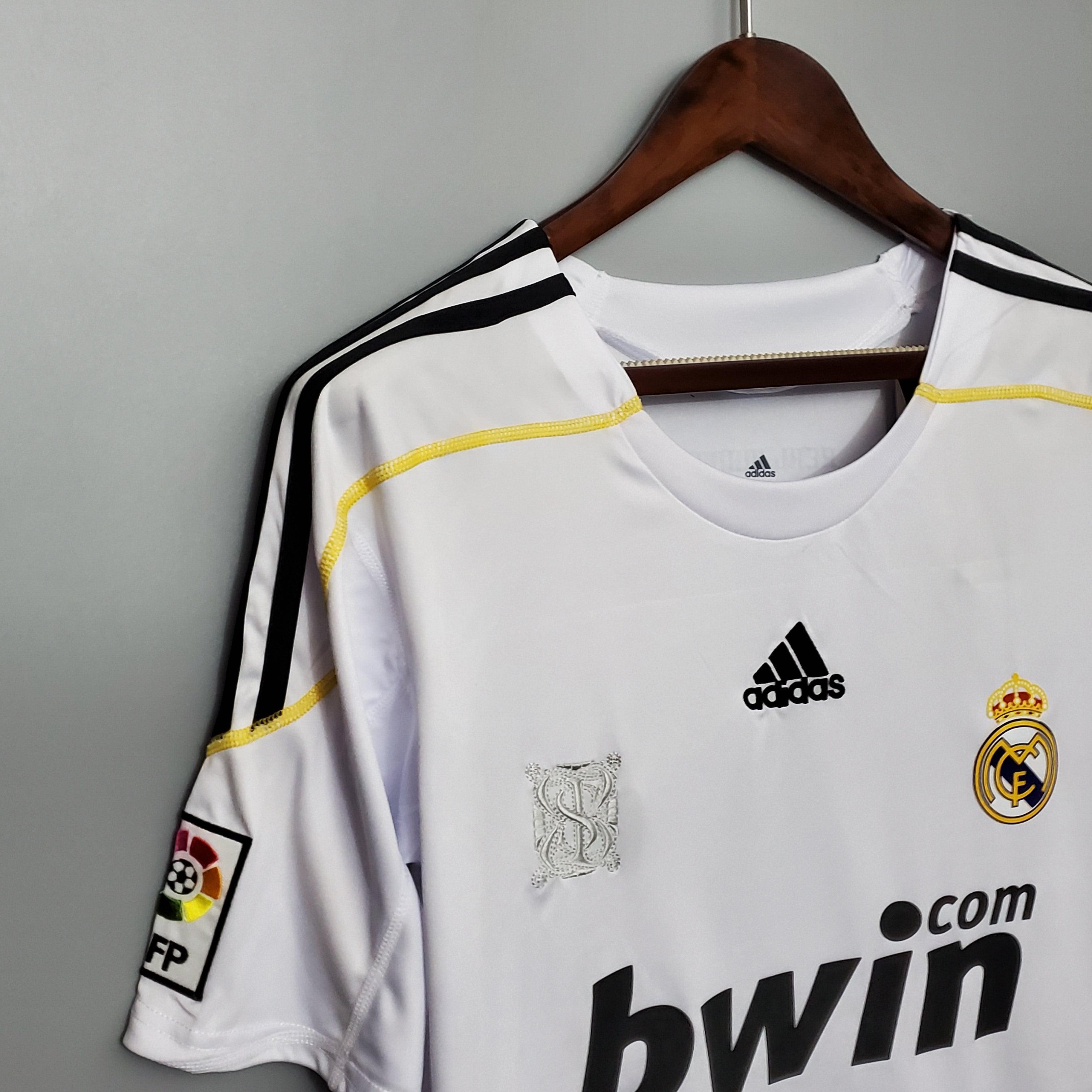 Camisa Retrô Real Madrid I 2009 Masculina