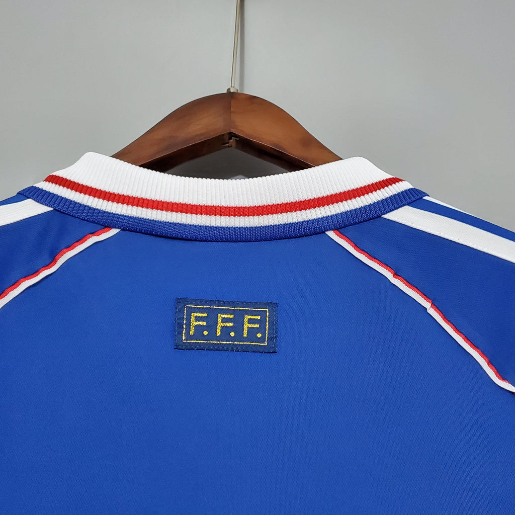 Camisa Retrô França I 1998 Masculina