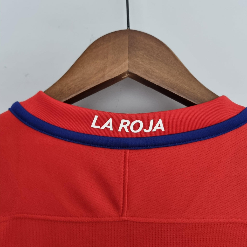 Camisa Retrô Chile I 2016 Masculina