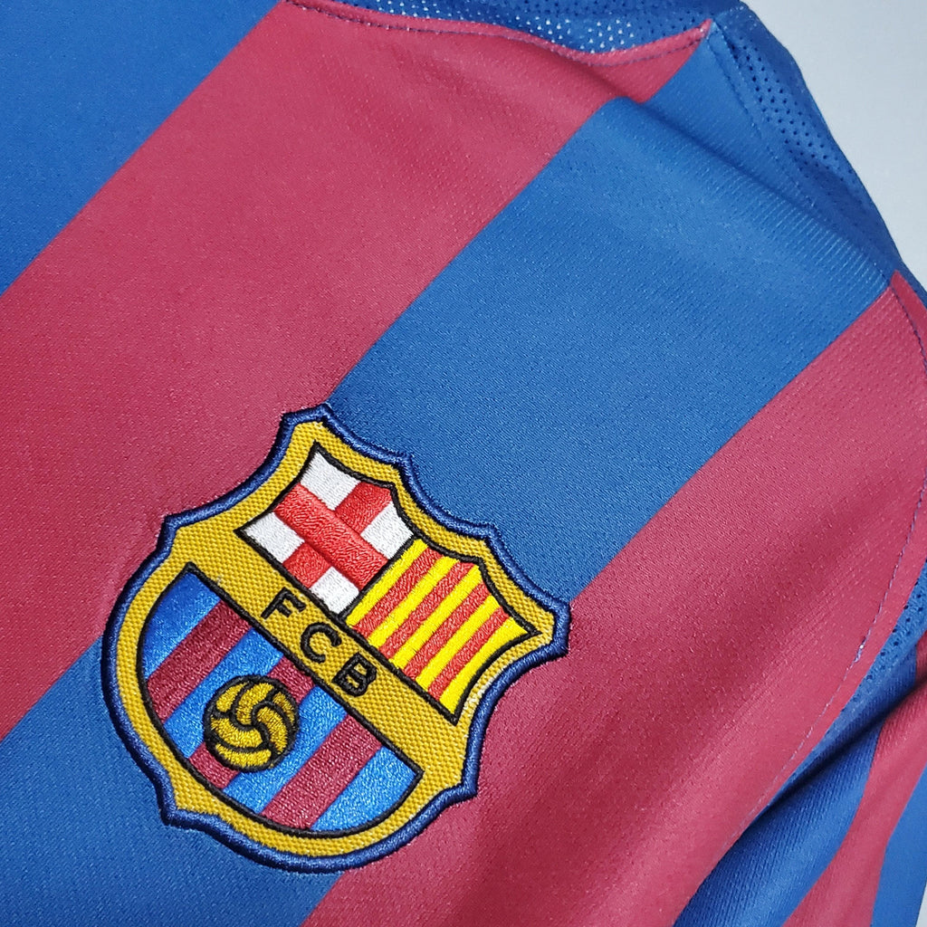 Camisa Retrô Barcelona I 2006 Masculina