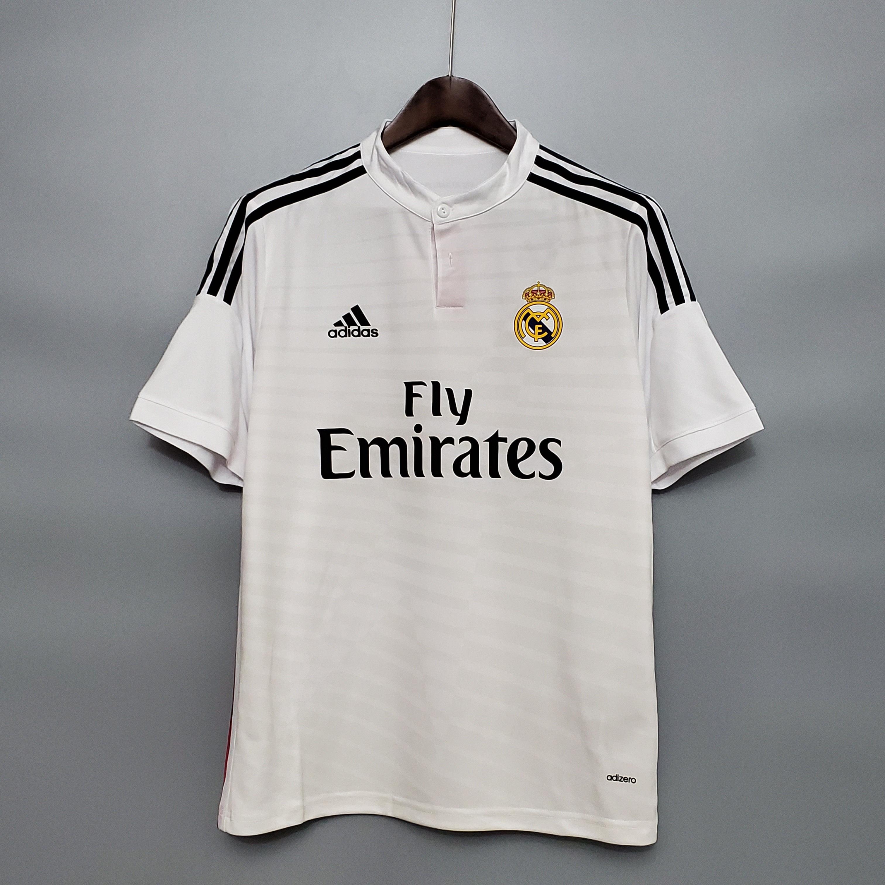 Camisa Retrô Real Madrid I 2014 Masculina