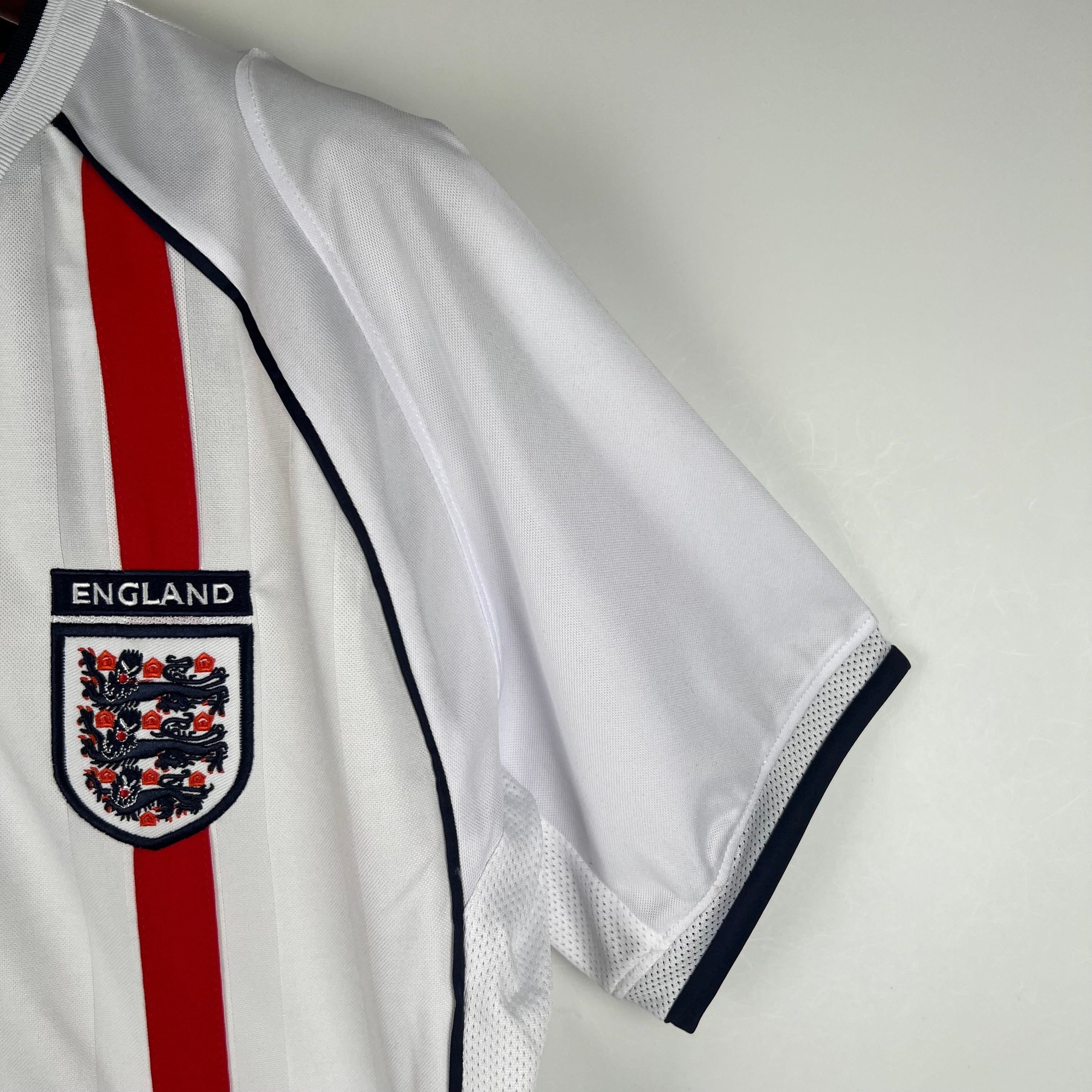 Camisa Retrô Inglaterra I 2002 Masculina