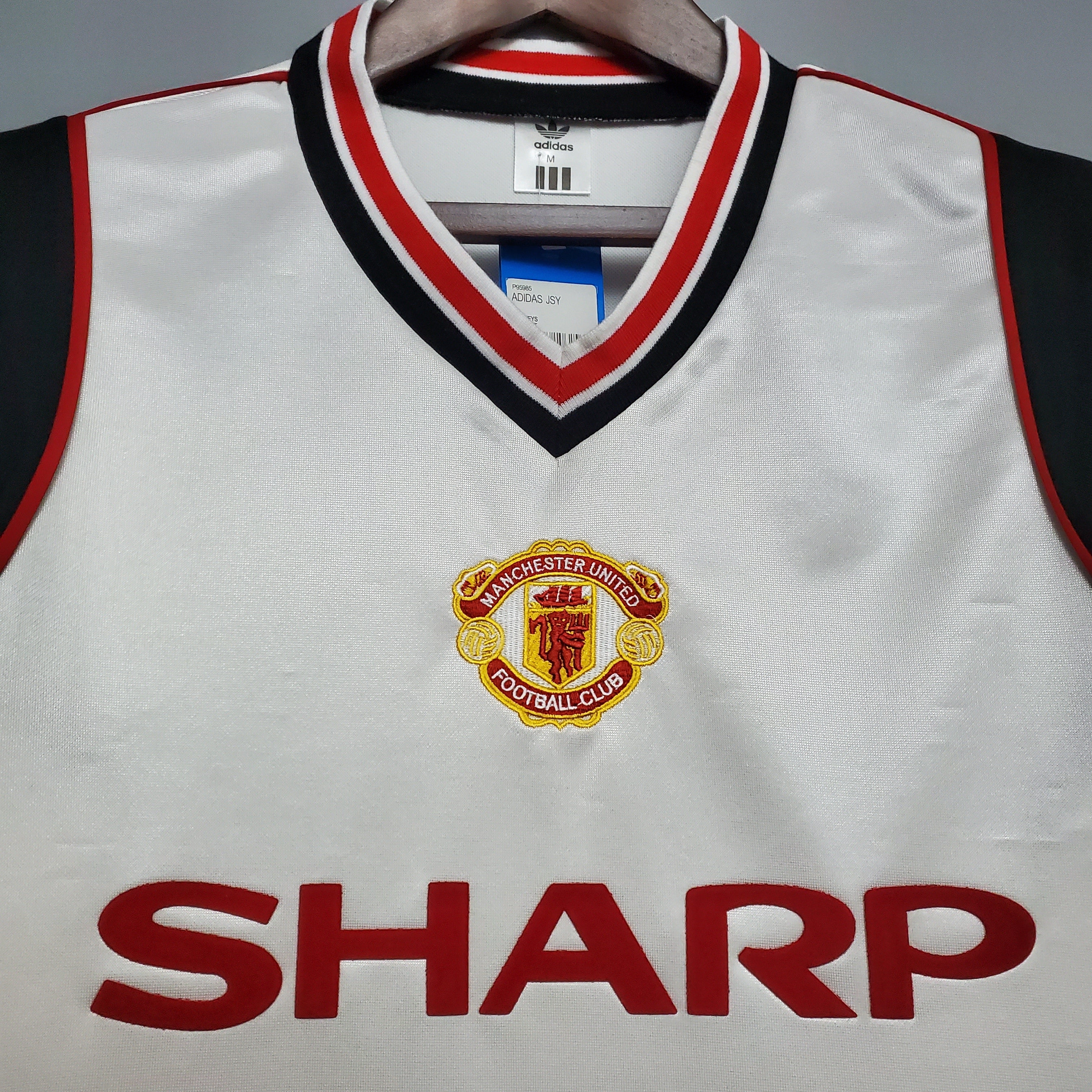 Camisa Retrô Manchester United II 1985 Masculina