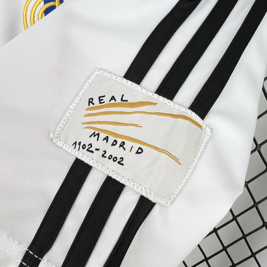 Camisa Retrô Real Madrid I 2002/03 Masculina
