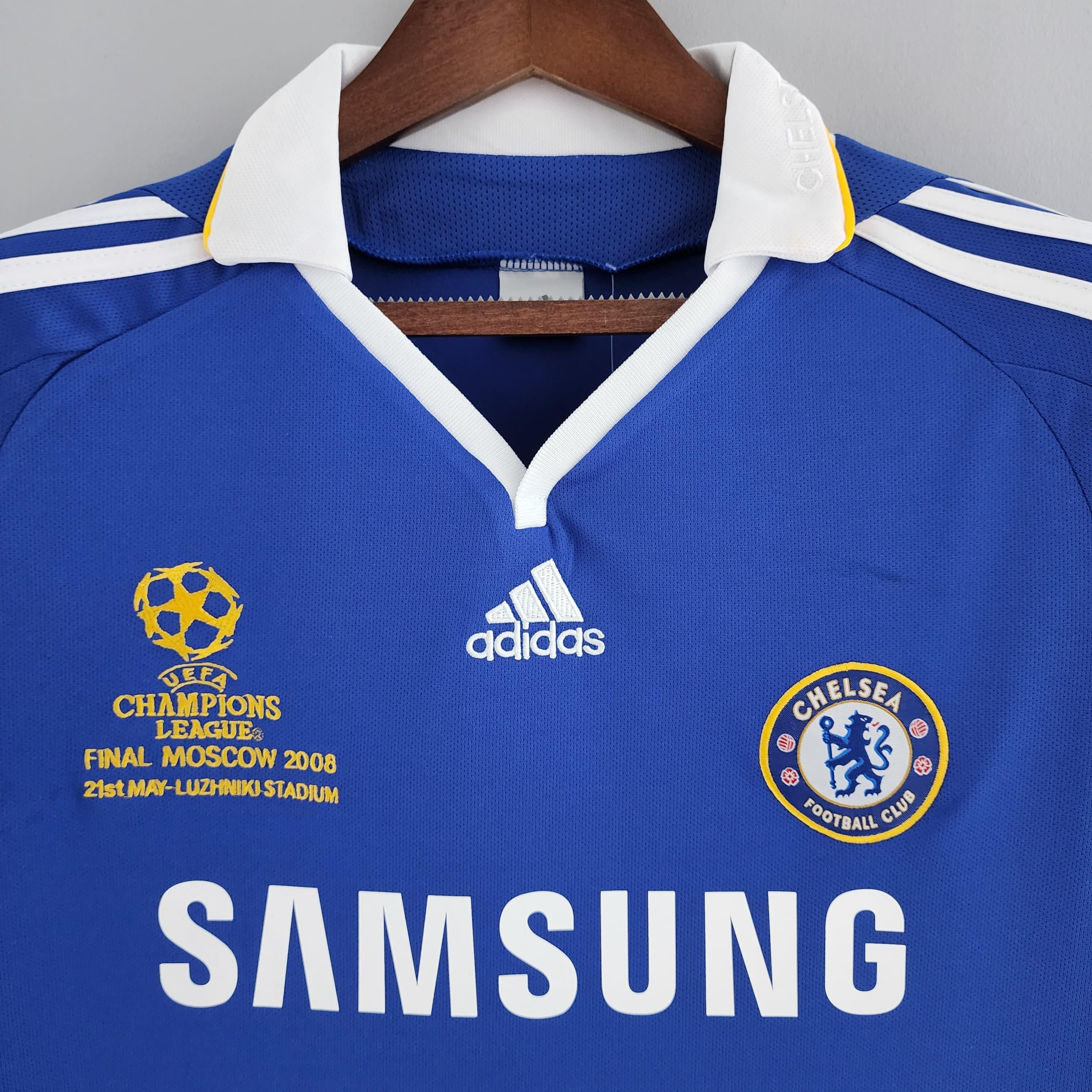 Camisa Retrô Chelsea I 2008 Masculina