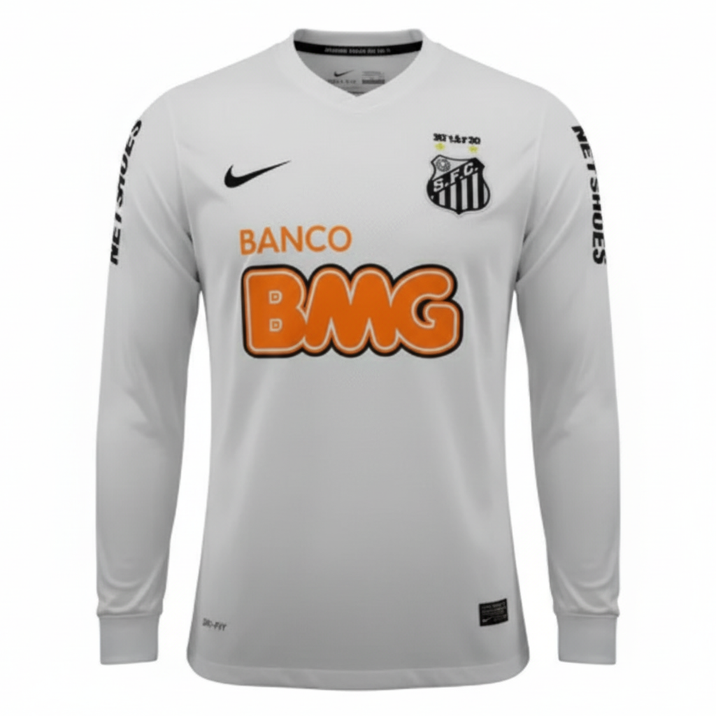 Camisa Manga Longa Retrô Santos I 2011 Masculina