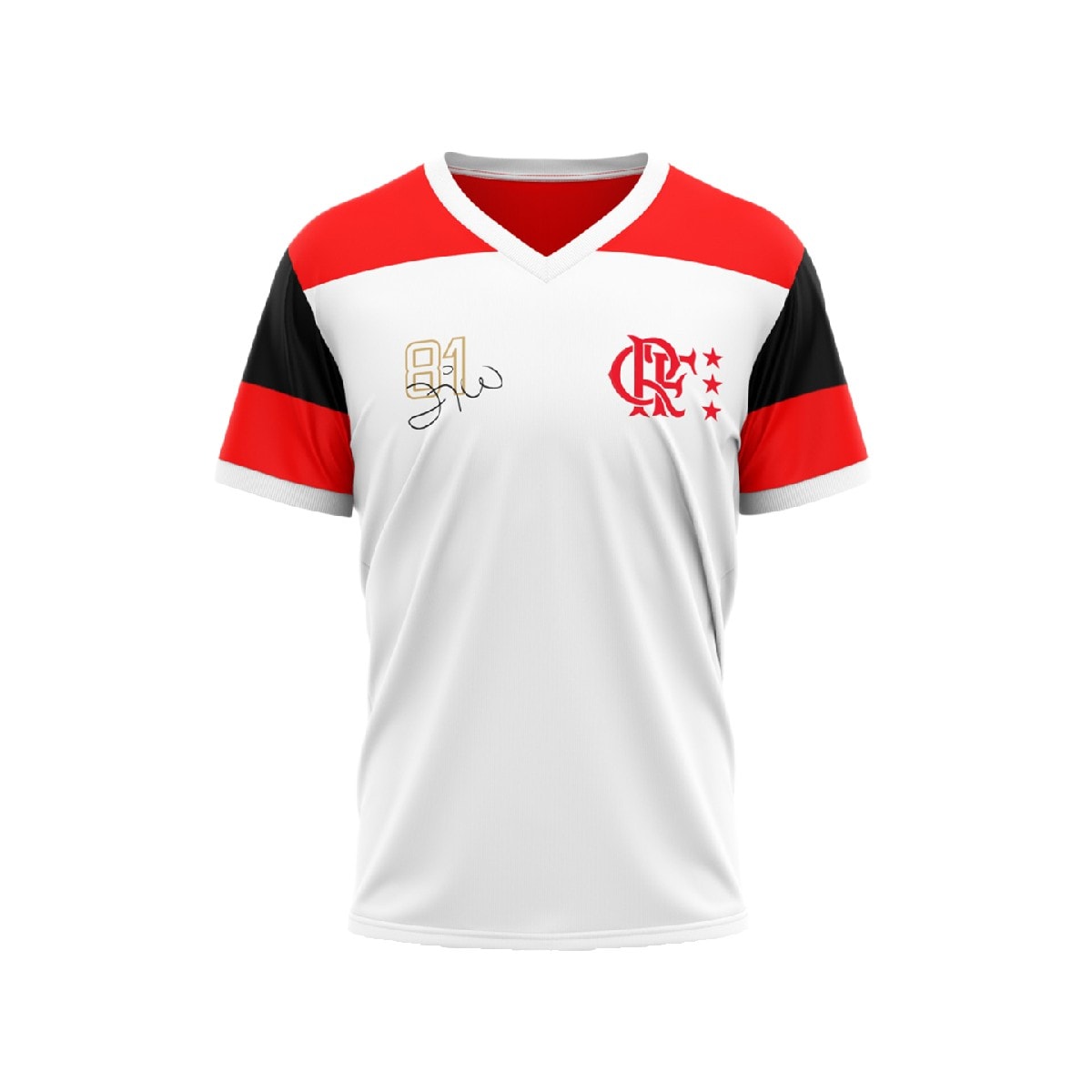Camisa II Flamengo 1981 1981 Masculina