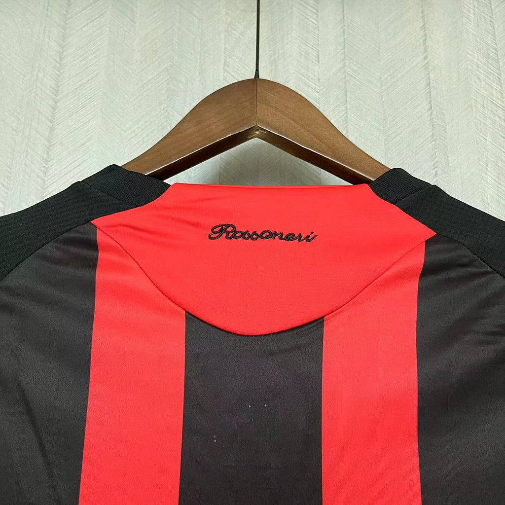 Camisa Manga Longa Retrô Milan I 2008 Masculina