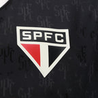 Camisa São Paulo Torcedor Preto e Off White Masculina