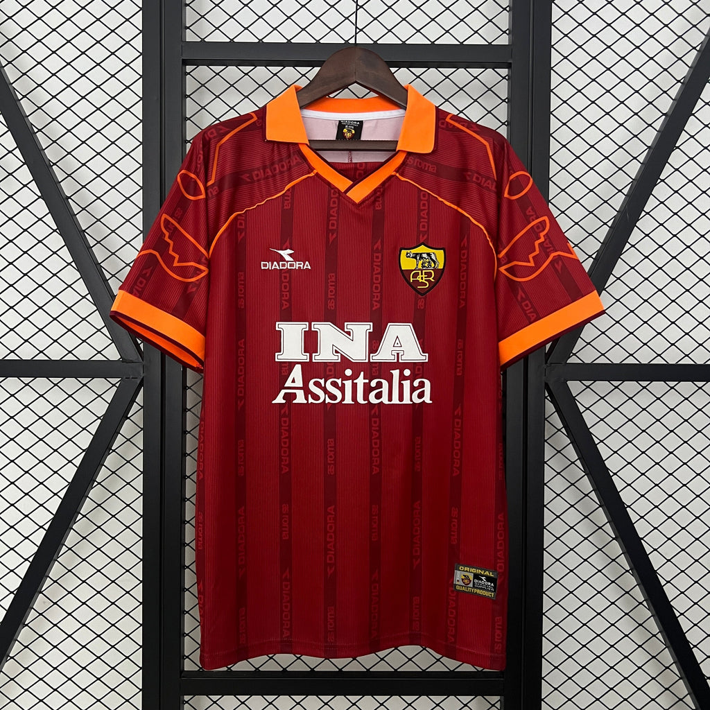Camisa Retrô Roma I 1999 Masculina
