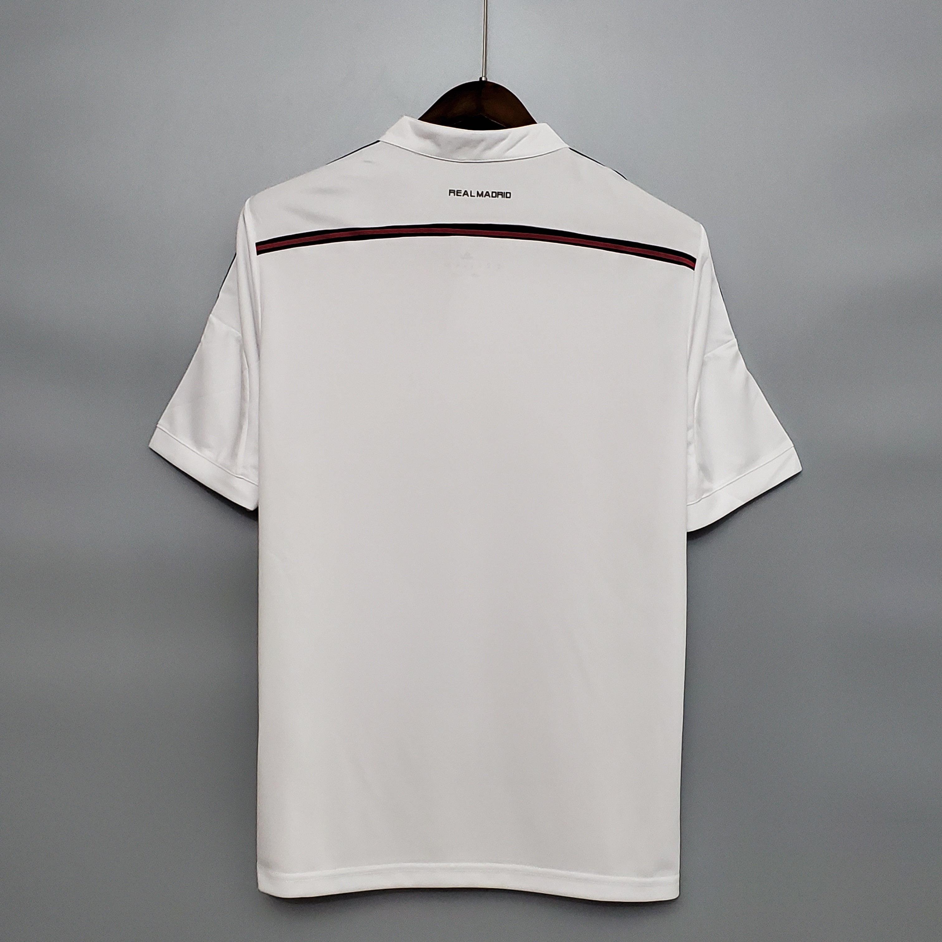Camisa Retrô Real Madrid I 2014 Masculina