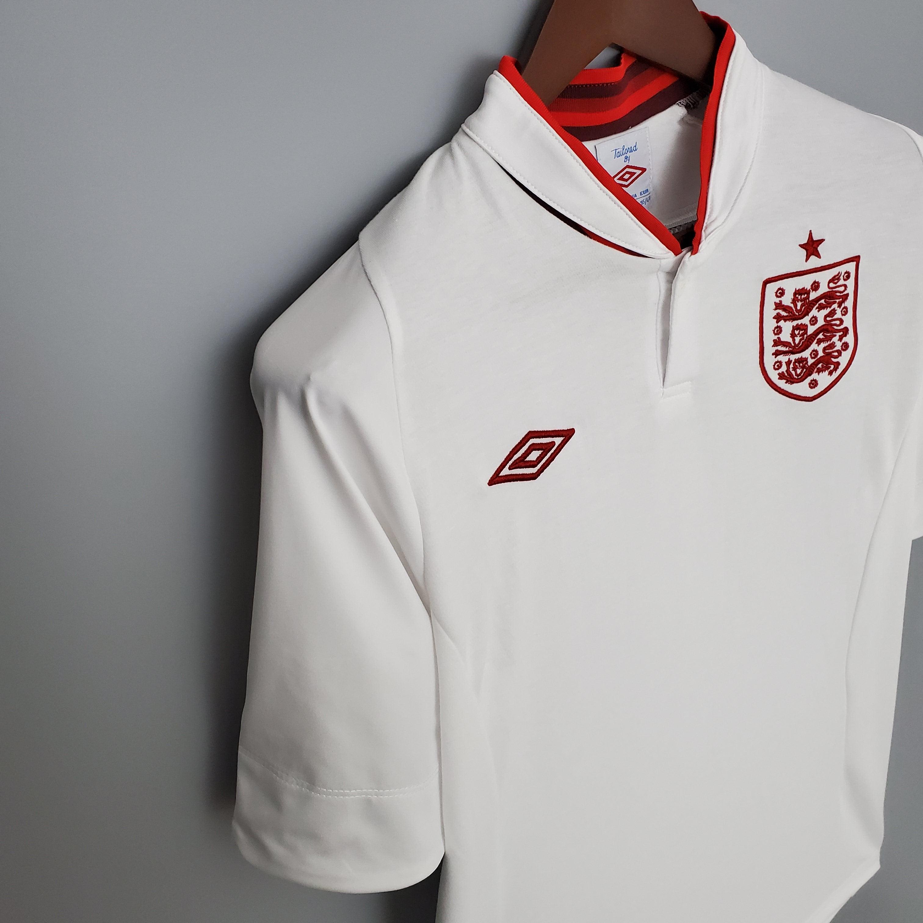 Camisa Retrô Inglaterra I 2012 Masculina