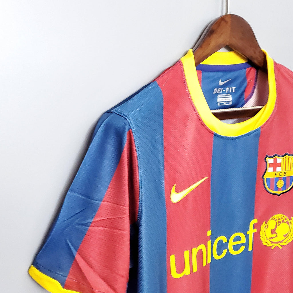 Camisa Retrô Barcelona I 2010 Masculina