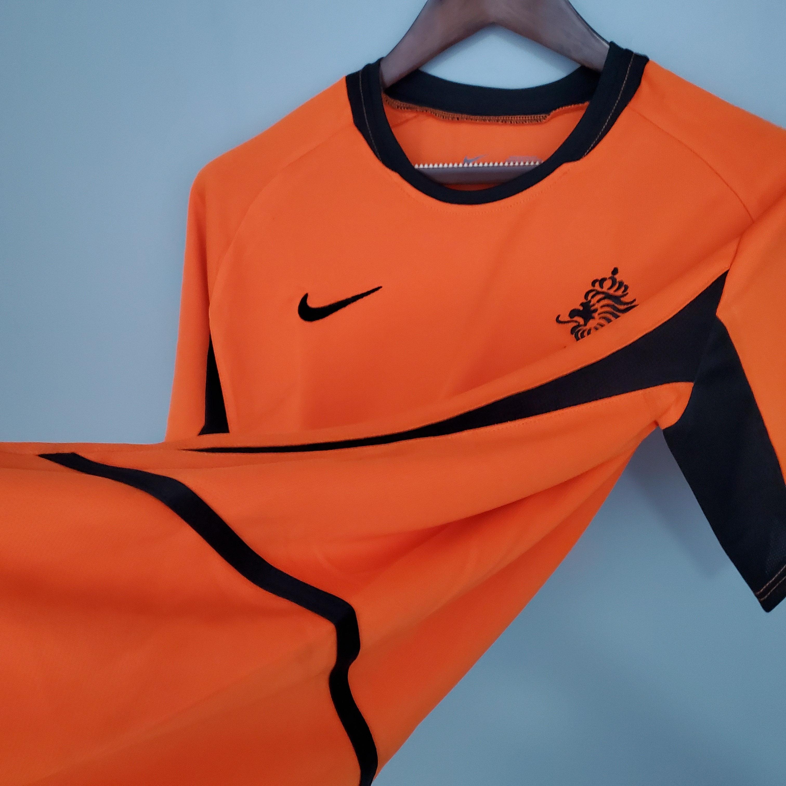 Camisa Retrô Holanda I 2002 Masculina
