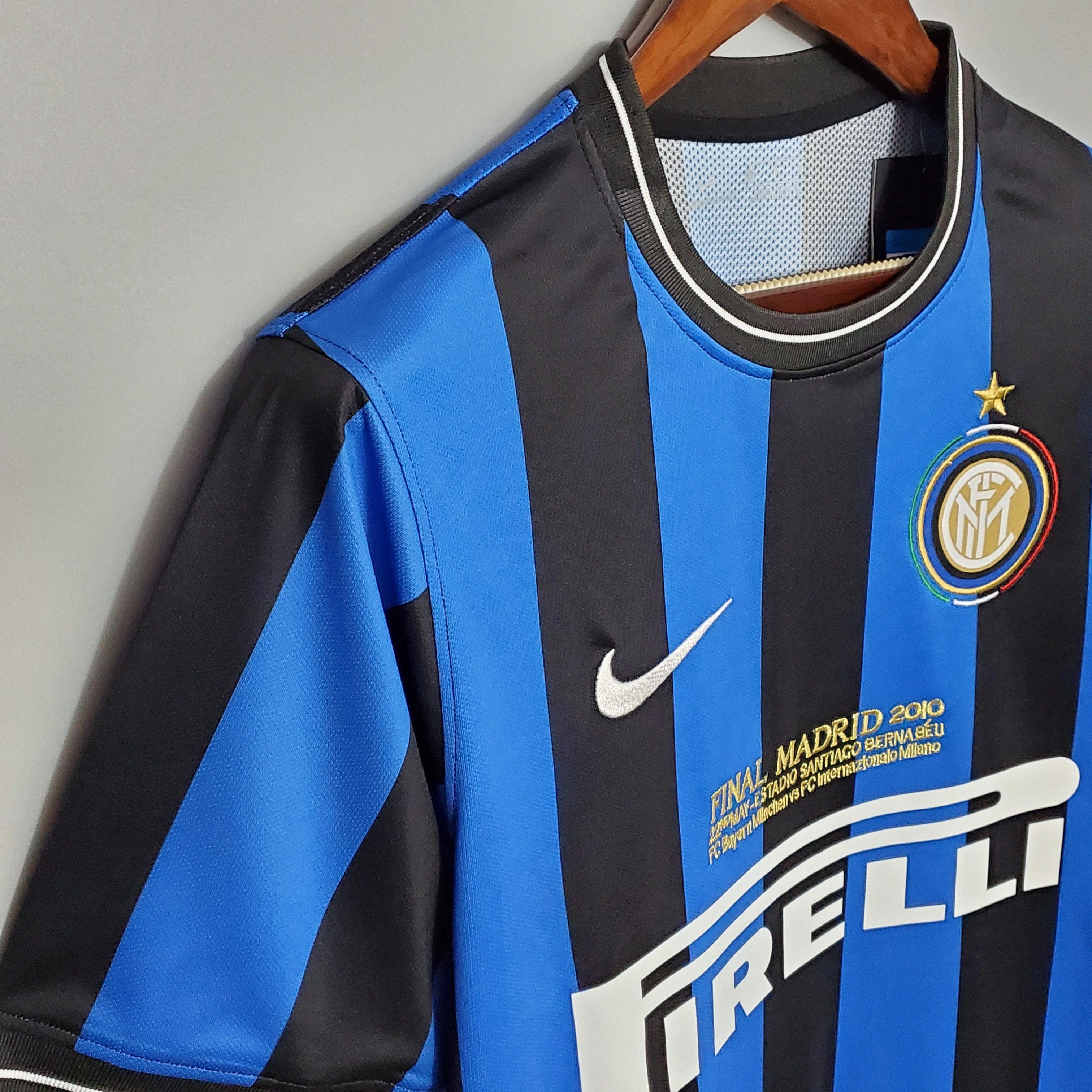 Camisa Retrô Inter Milão 2010 I 2010 Masculina