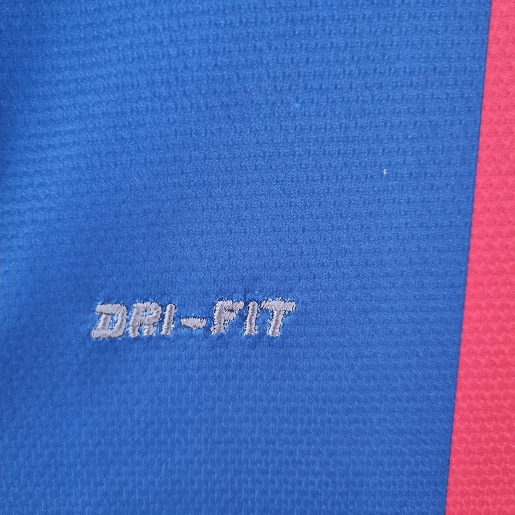Camisa Manga Longa Retrô Barcelona I 2010 Masculina