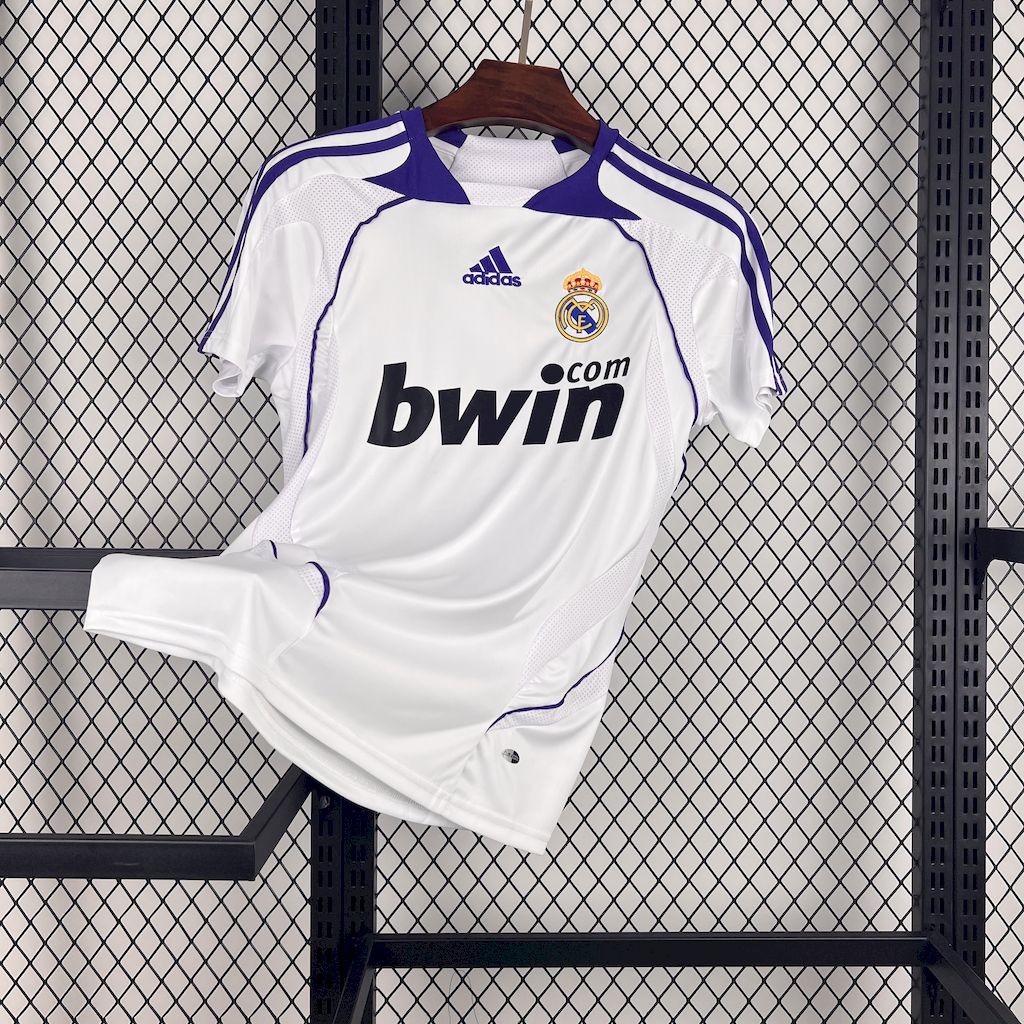Camisa Retrô Real Madrid I 2007/08 Masculina