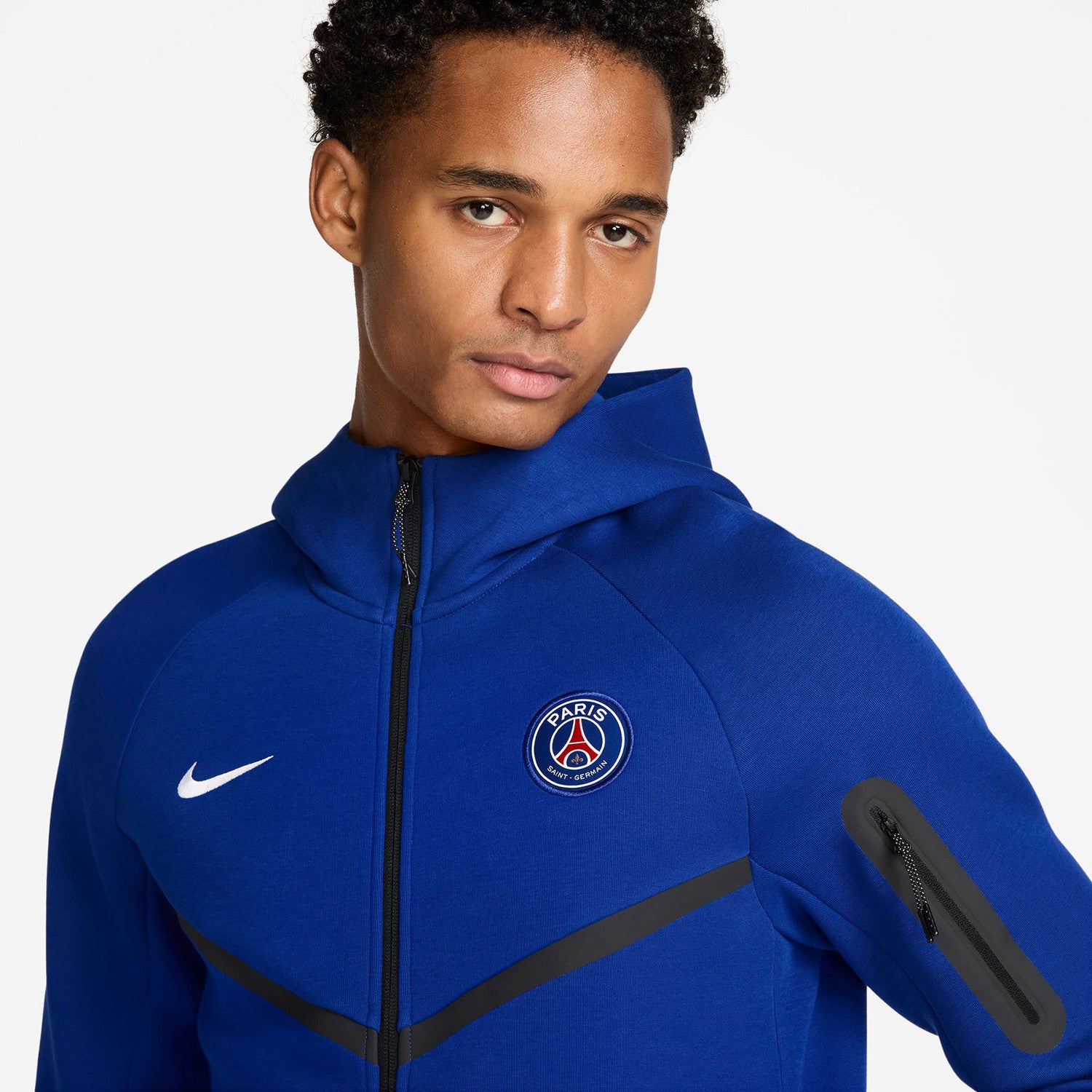 Moletom Tech Fleece PSG Azul 2026 Masculino
