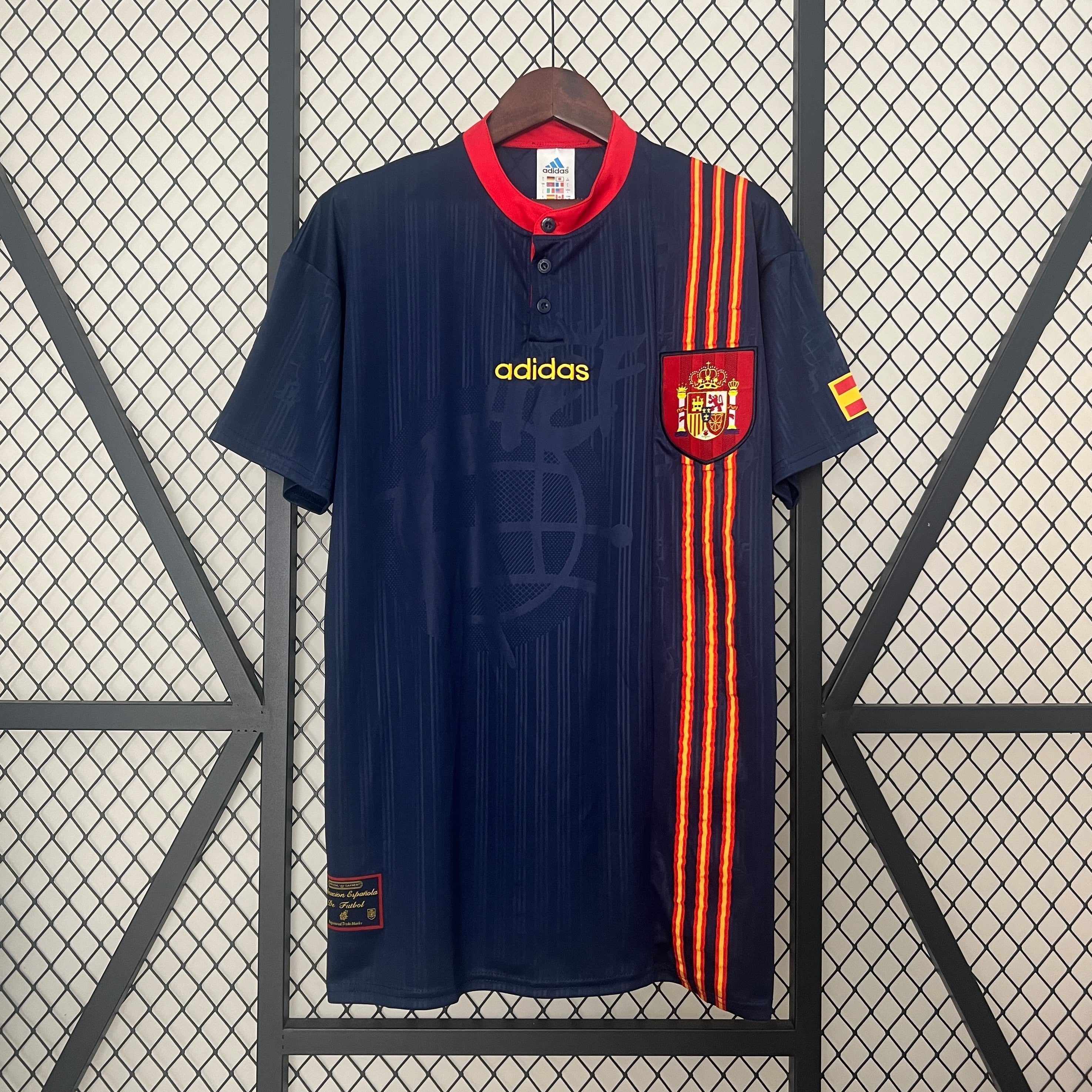 Camisa Retrô Espanha II 1996 Masculina
