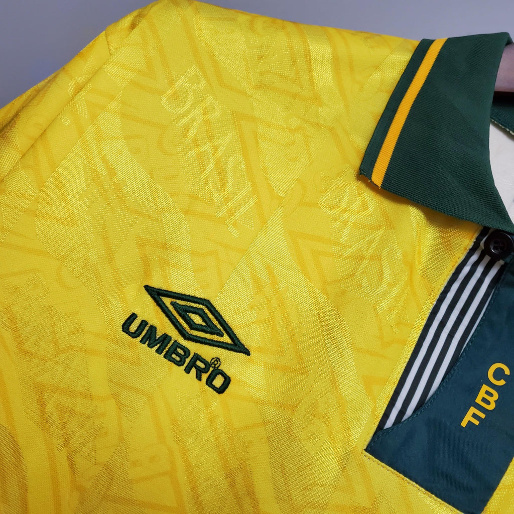 Camisa Retrô Brasil I 1991 Masculina