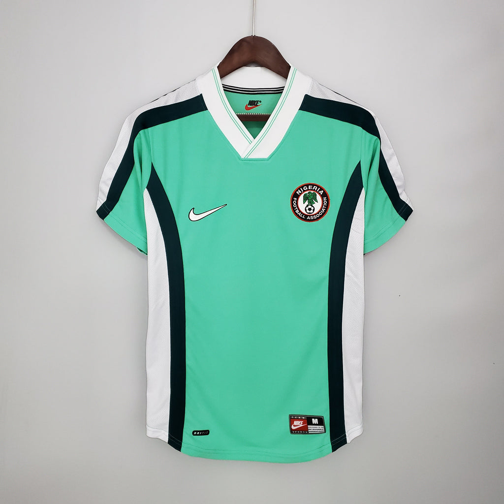 Camisa Retrô Nigéria I 1998 Masculina