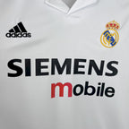 Camisa Retrô Real Madrid I 2002/03 Masculina