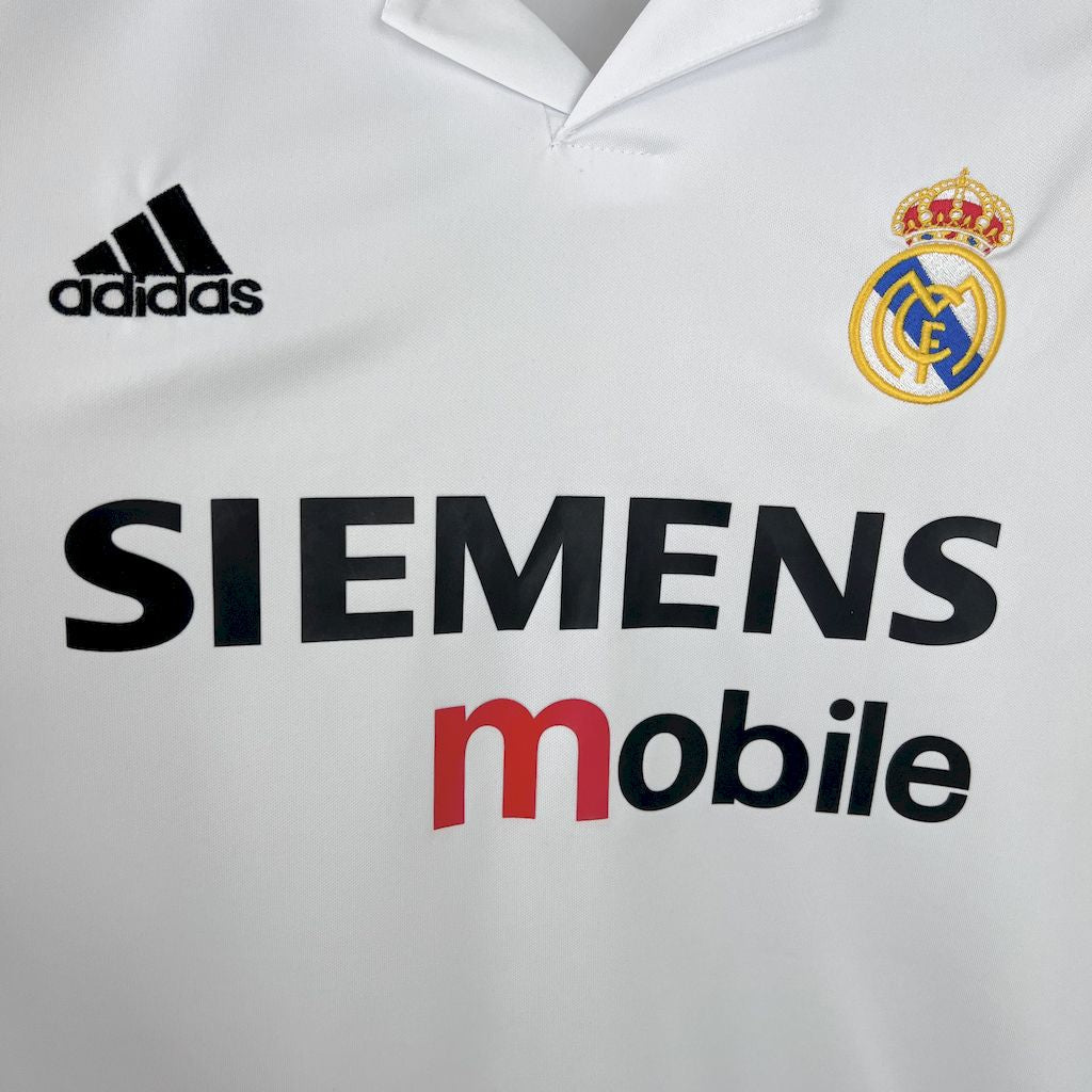 Camisa Retrô Real Madrid I 2002/03 Masculina