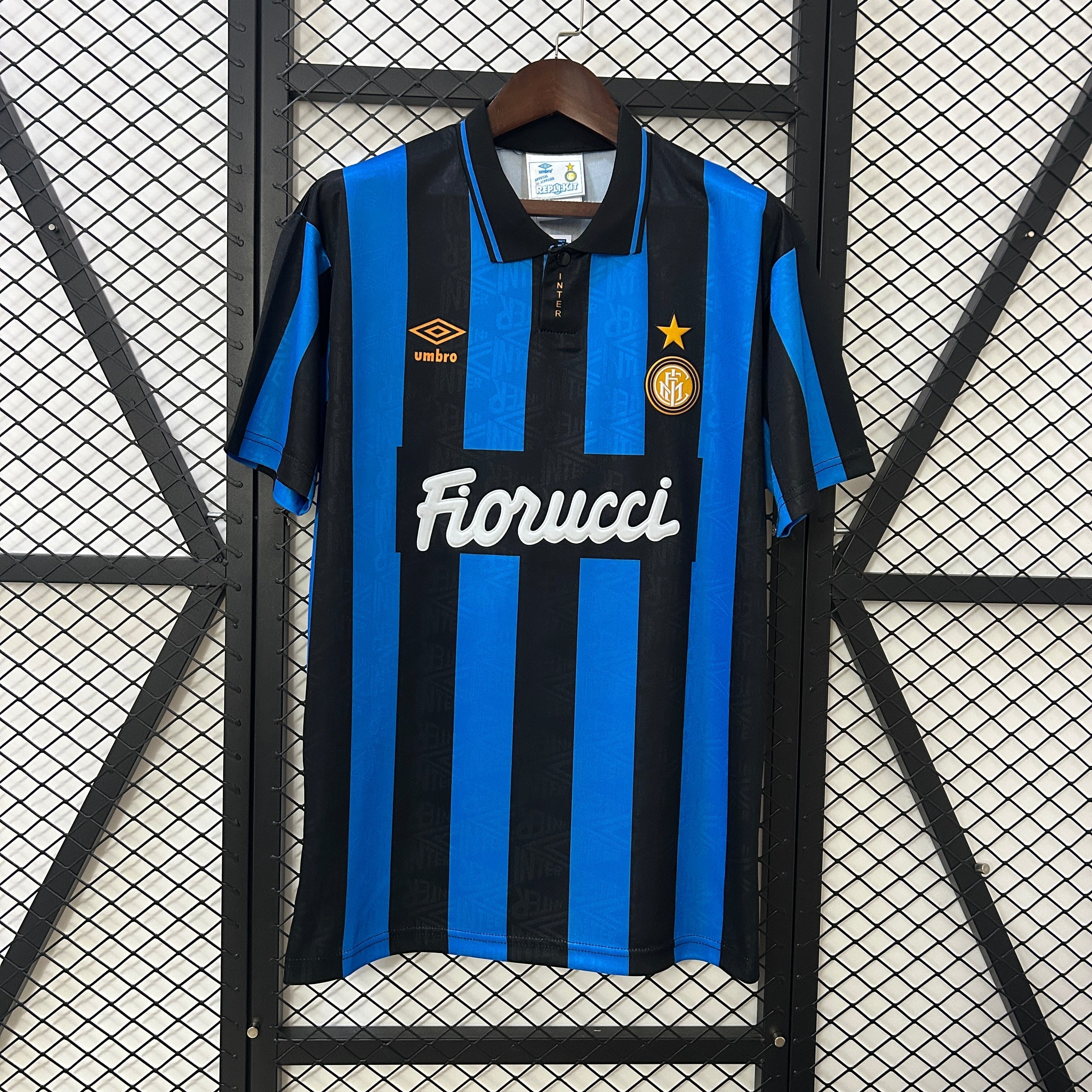Camisa Retrô Inter Milão I 1993/94 Masculina