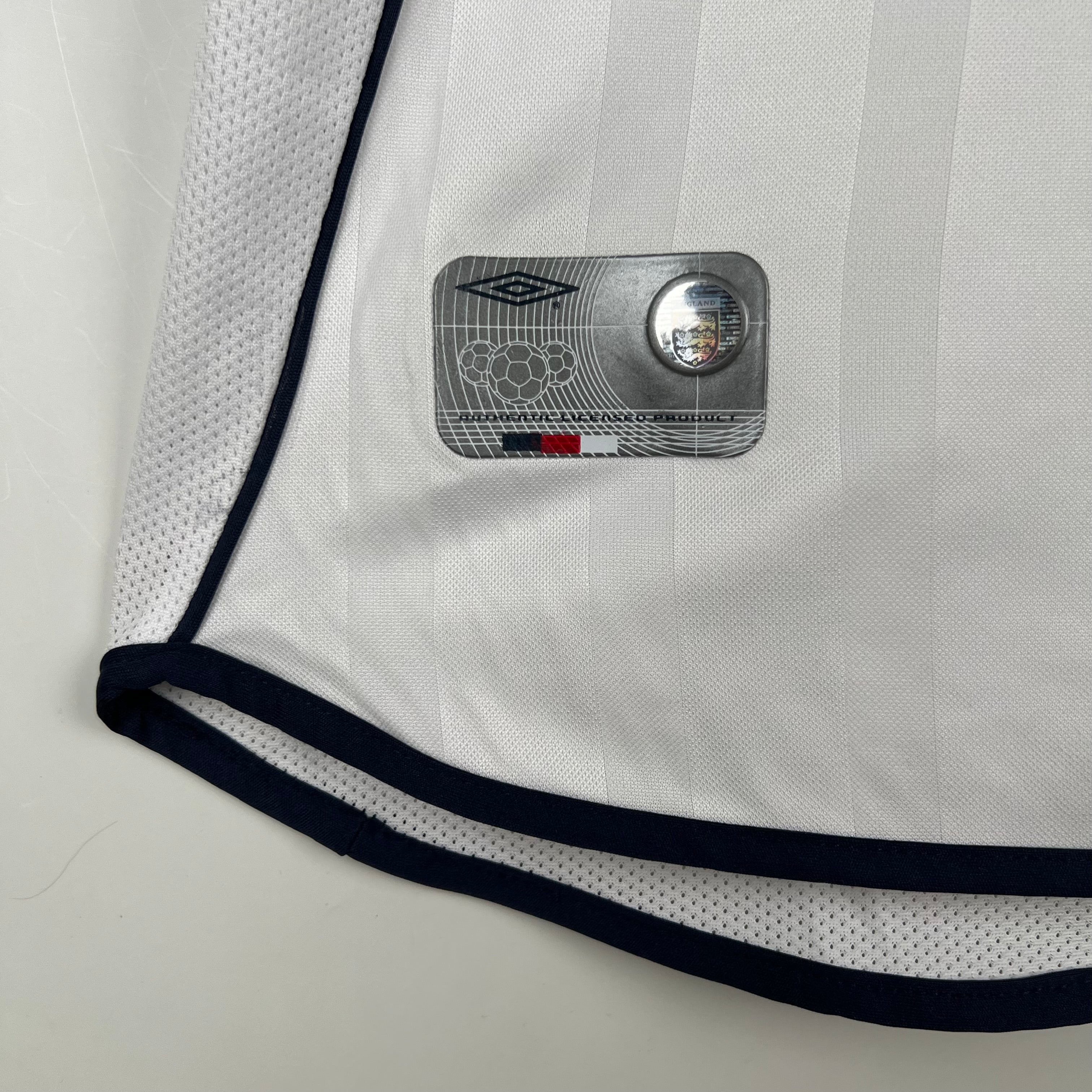 Camisa Retrô Inglaterra I 2002 Masculina