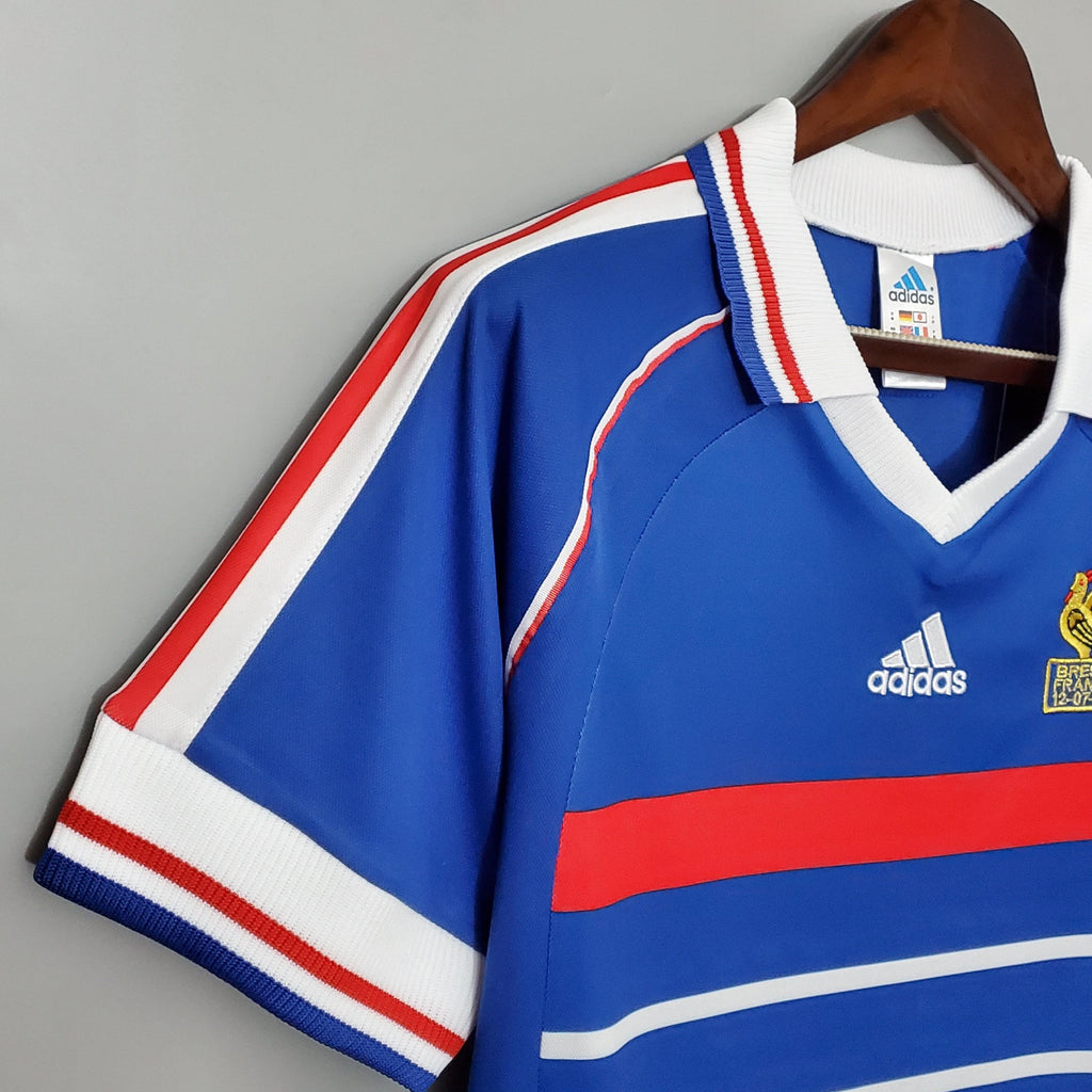 Camisa Retrô França I 1998 Masculina