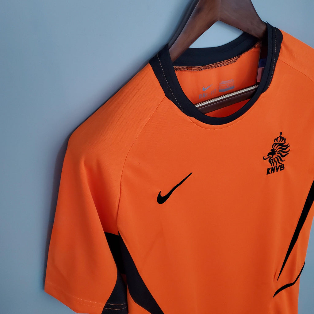 Camisa Retrô Holanda I 2002 Masculina