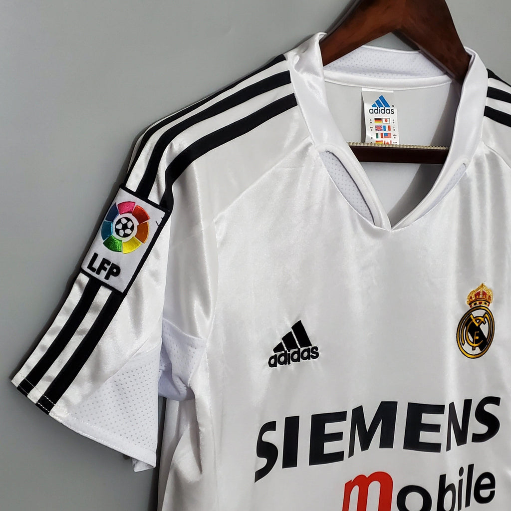 Camisa Retrô Real Madrid I 2004 Masculina