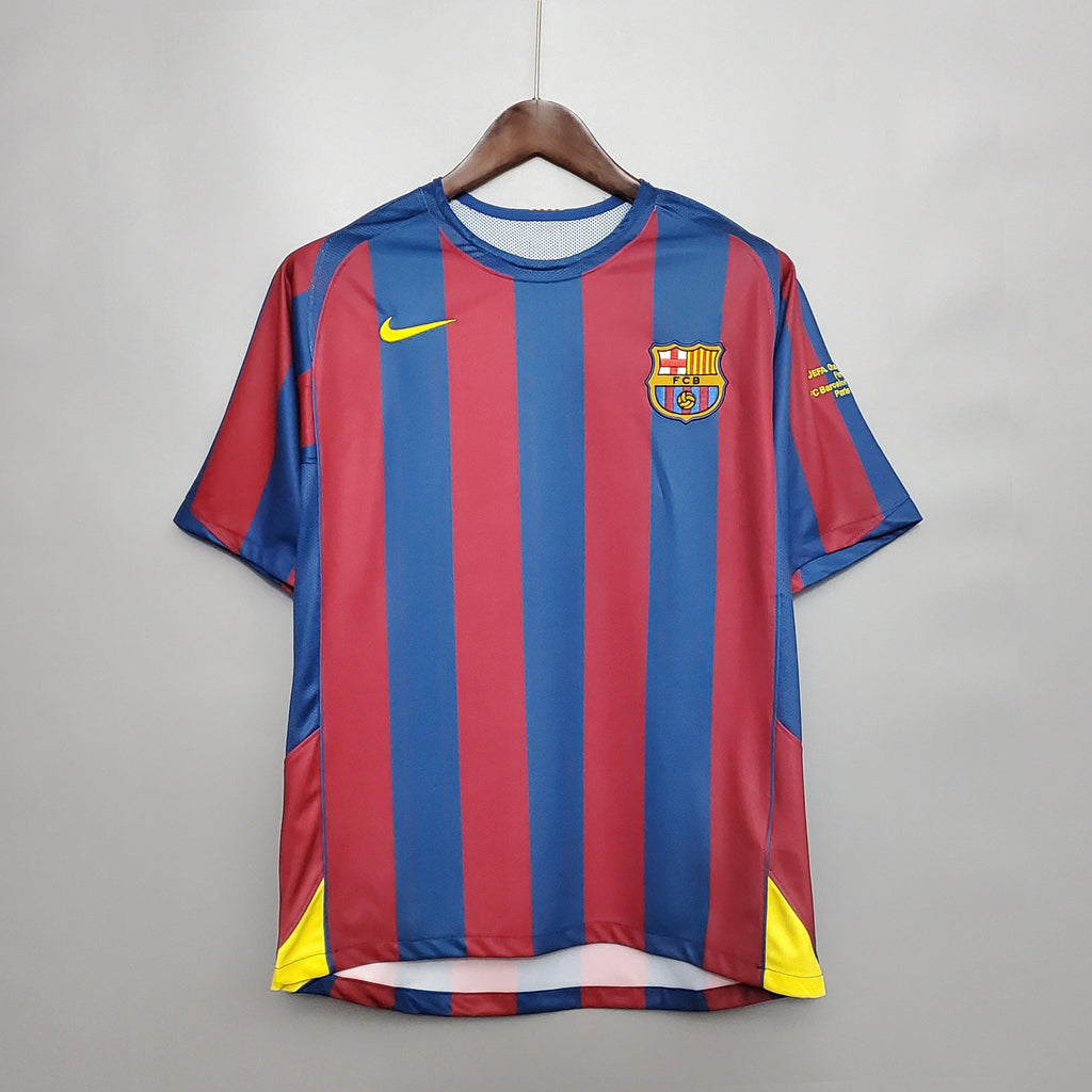 Camisa Retrô Barcelona I 2006 Masculina