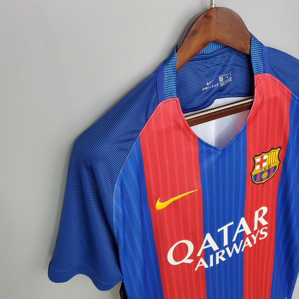 Camisa Retrô Barcelona I 2016 Masculina