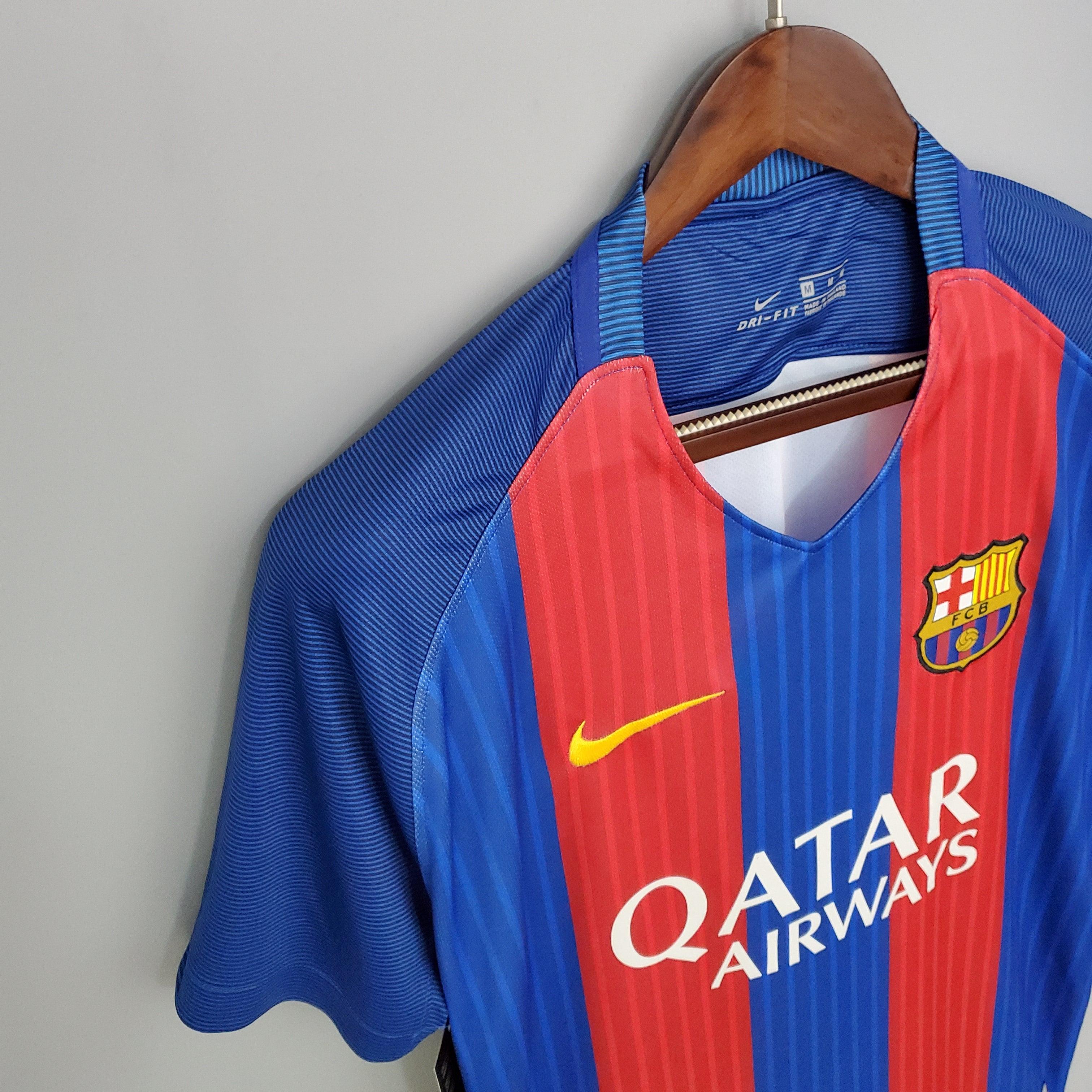 Camisa Retrô Barcelona I 2016 Masculina