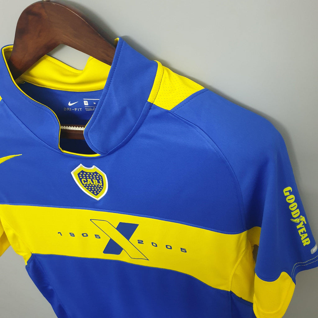 Camisa Retrô Boca Juniors 2005 I 2005 Masculina