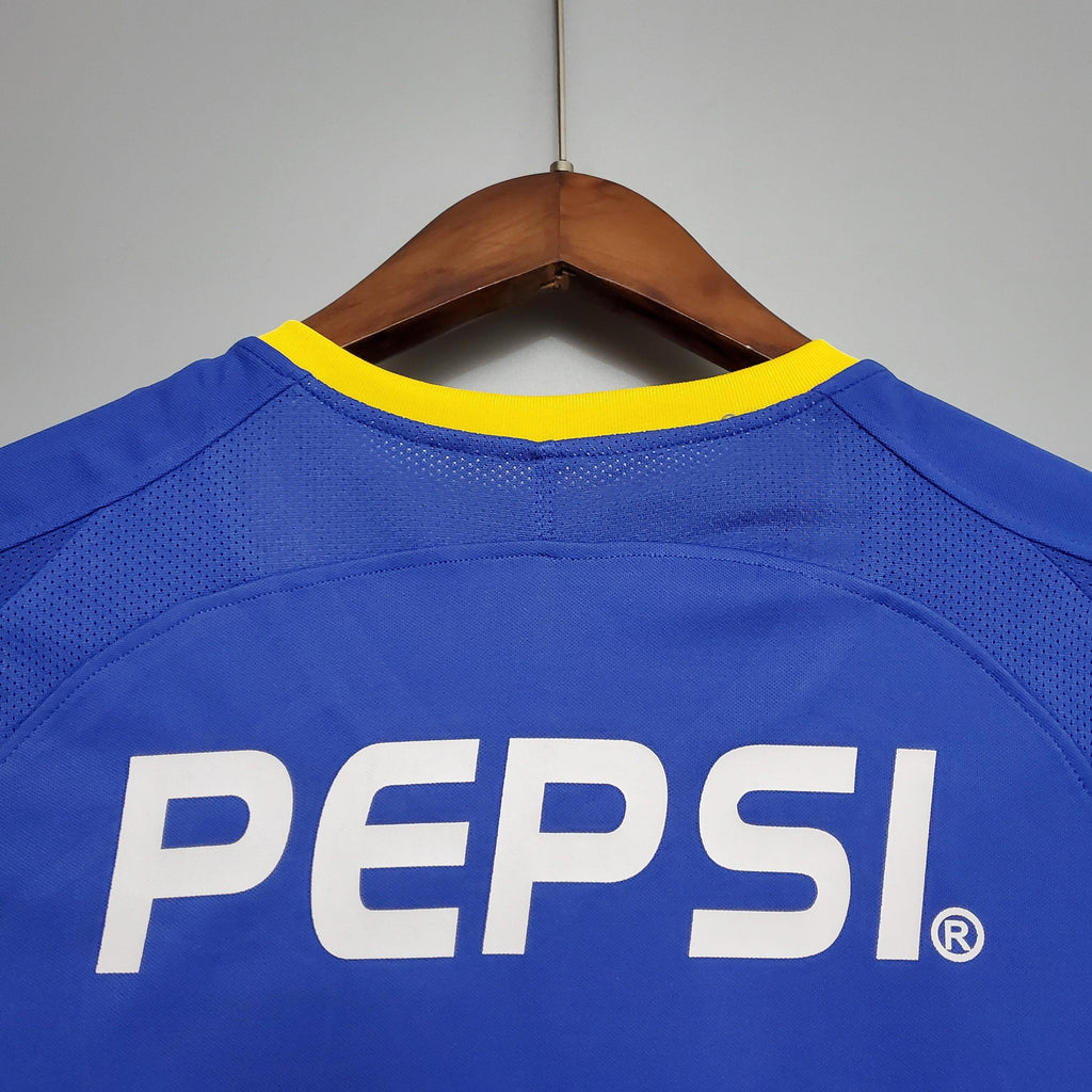 Camisa Retrô Boca Juniors 2003 I 2003 Masculina