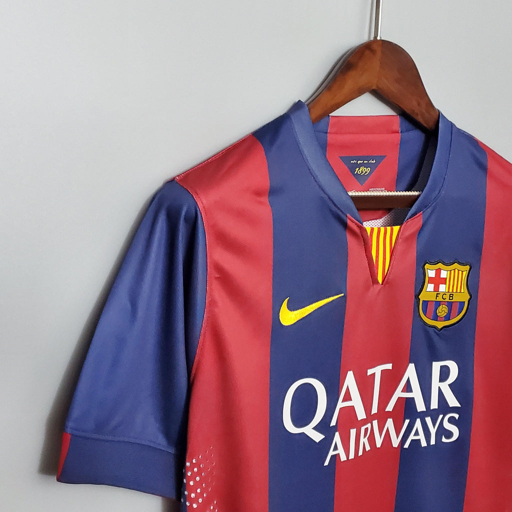 Camisa Retrô Barcelona I 2014 Masculina