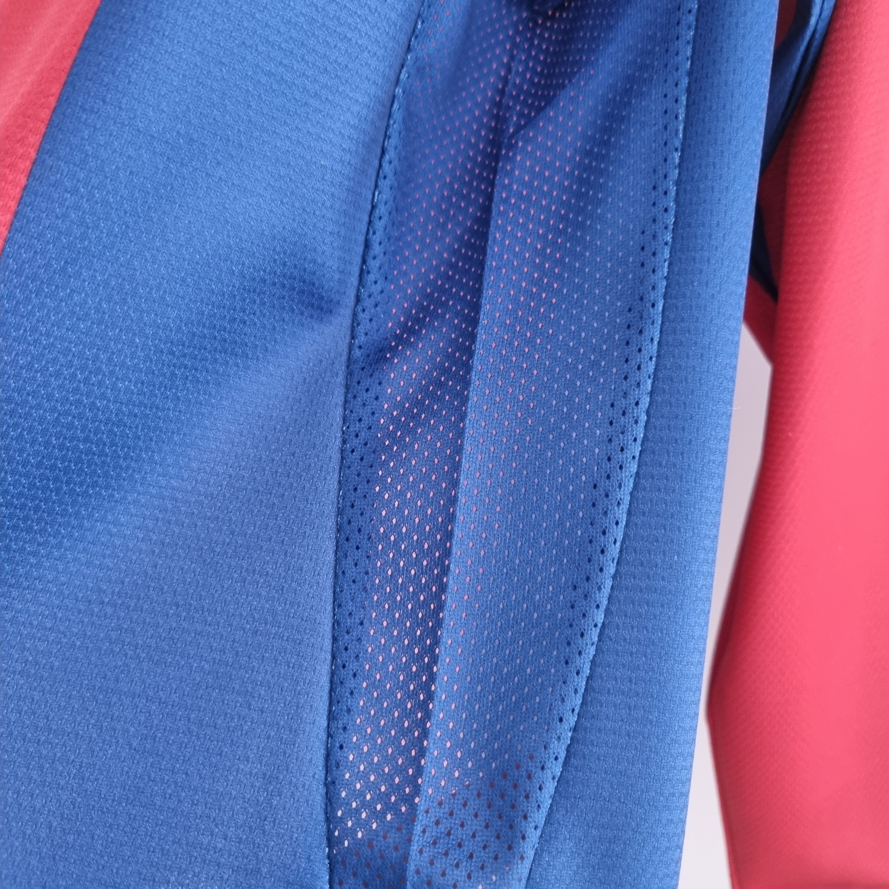 Camisa Manga Longa Retrô Barcelona I 2010 Masculina