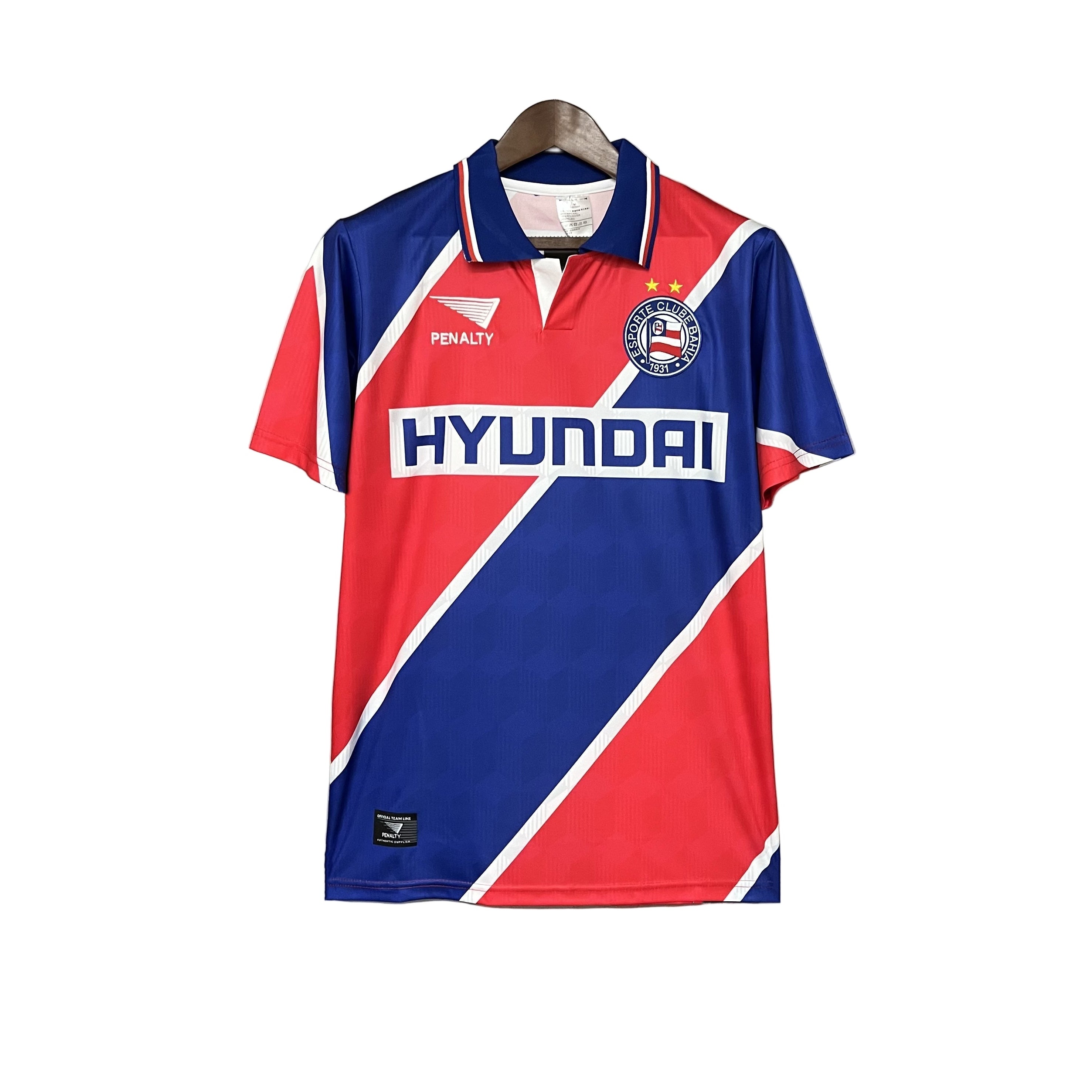 Camisa Retrô Bahia Fora 1998 Hyundai 1998 Masculina