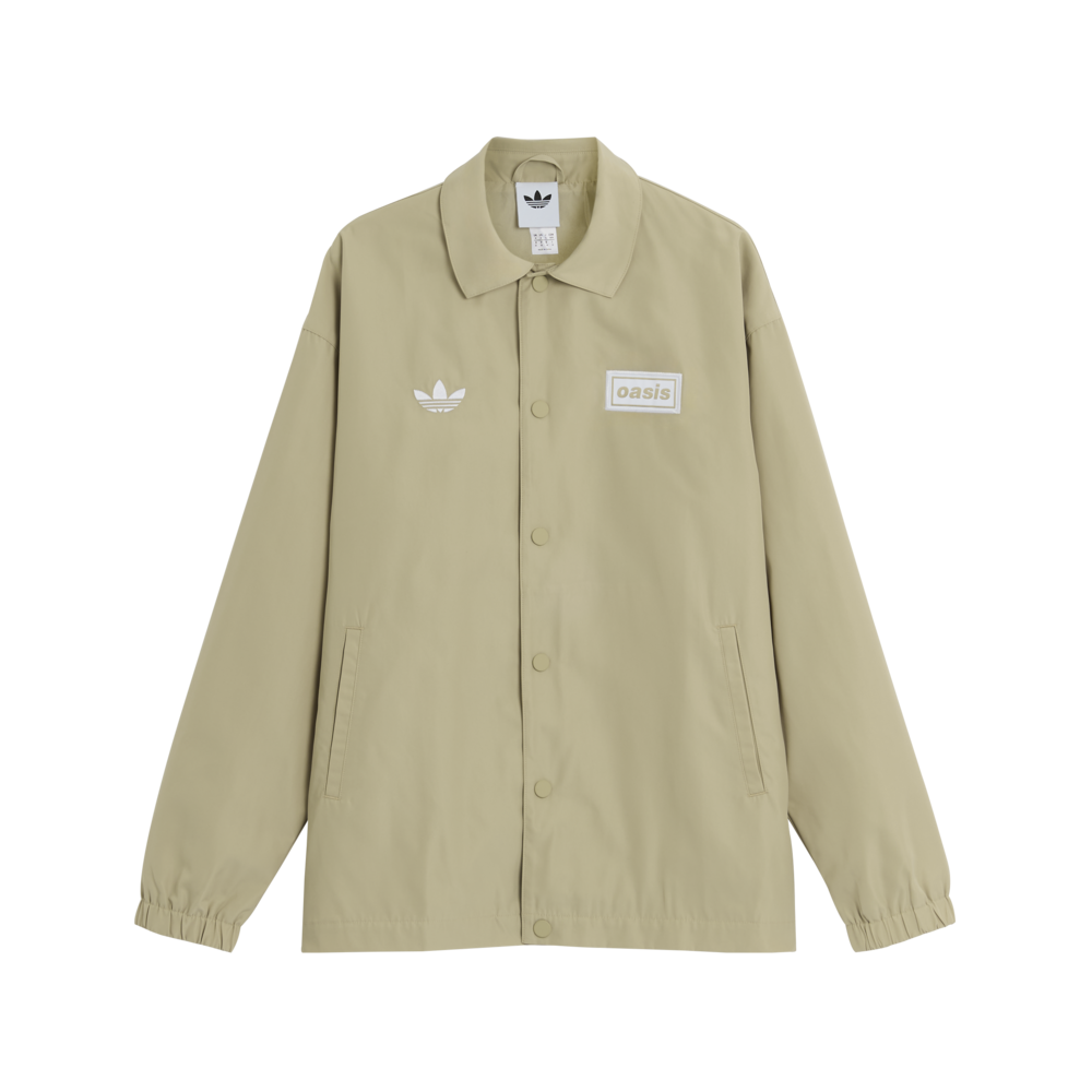 Jaqueta Coach Oasis X Adidas Bege Masculina