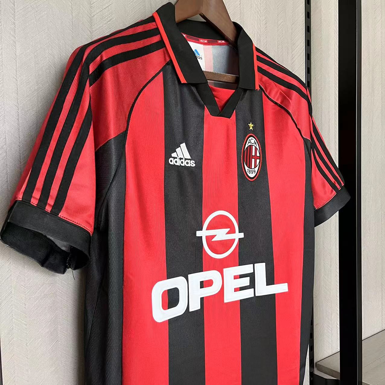 Camisa Retrô Milan I 1998 Masculina
