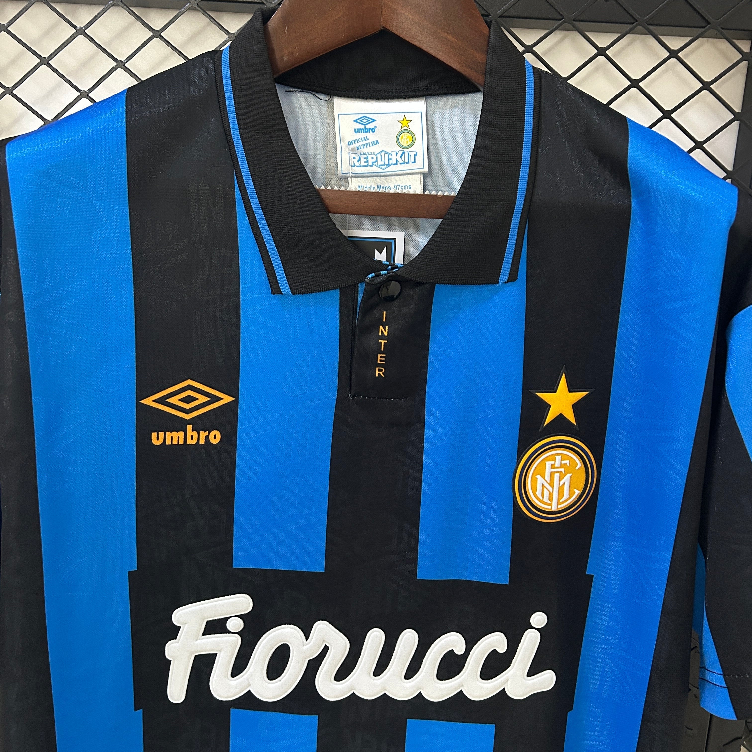 Camisa Retrô Inter Milão I 1993/94 Masculina